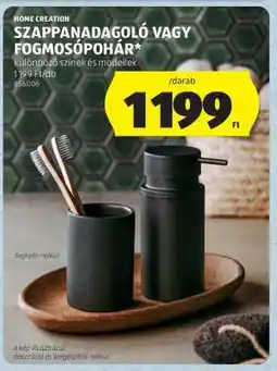 ALDI Szappanadagoló vagy fogmosópohár ajánlat