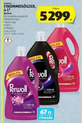ALDI Perwoll Finommosószer, 4 L ajánlat