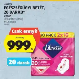 ALDI Libresse Egészségügyi Betét, 20 darab ajánlat