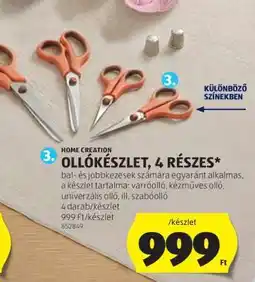 ALDI HOME CREATION OLLÓKÉSZLET, 4 RÉSZES ajánlat