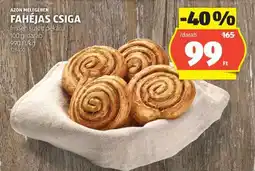 ALDI Fahéjas csiga ajánlat