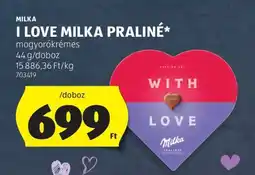 ALDI I Love Milka Praliné ajánlat