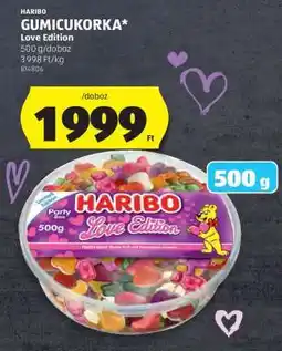 ALDI HARIBO GUMICUKORKA Love Edition ajánlat