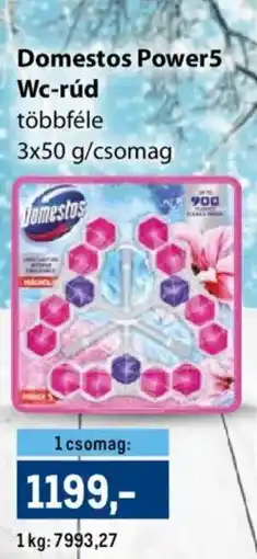 Metro Domestos Power5 Wc-rúd ajánlat