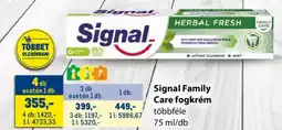 Metro Signal Family Care fogkrém ajánlat