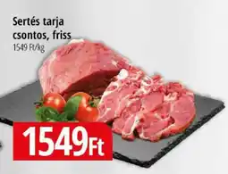 Real Sertés tarja csontos, friss ajánlat