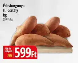 Real Édesburgonya II. osztály ajánlat