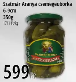 Real Szatmár Aranya csemegeuborka ajánlat