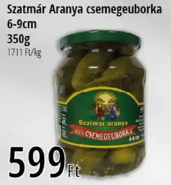 Real Szatmár Aranya csemegeuborka ajánlat