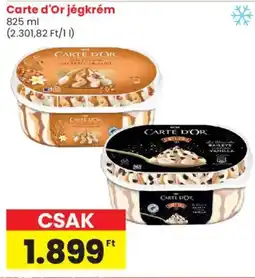 Spar Market Carte d'Or jégkrém ajánlat