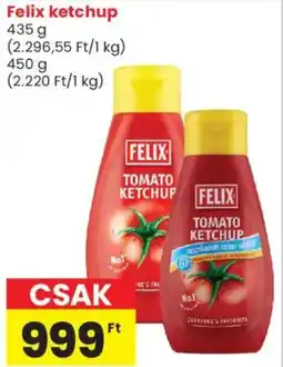Spar Market Felix ketchup ajánlat