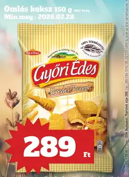 Vil-For Omlós keksz ajánlat