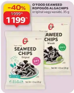 Auchan O’Food Seaweed Ropogós Algachips ajánlat