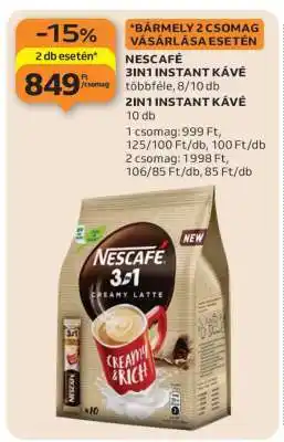 NESCAFÉ 3in1 instant kávé