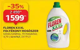 Auchan FLOREN XXXL FOLYÉKONY MOSÓSZER ajánlat