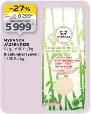 Auchan MYPANDA JÁZMIN RIZS ajánlat