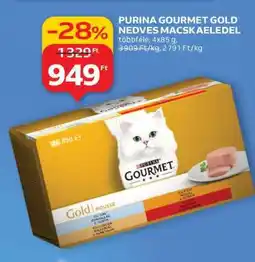 Auchan PURINA GOURMET GOLD NEDVES MACSKAELEDEL ajánlat