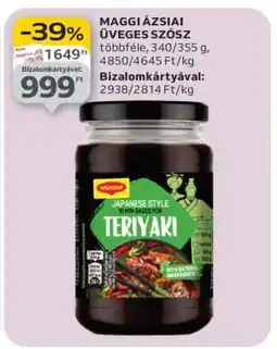 Auchan MAGGI ÁZSIAI ÜVEGES SZÓSZ ajánlat