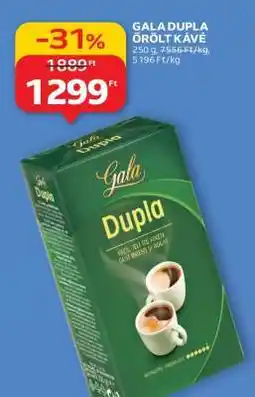 Auchan GALA DUPLA ŐRÖLT KÁVÉ ajánlat