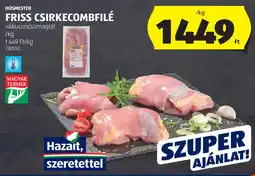 ALDI HÚSMESTER FRISS CSIRKECOMBFILÉ ajánlat