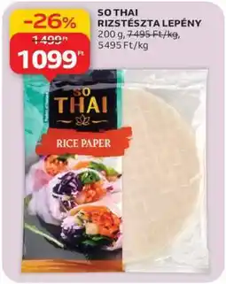 Auchan SO THAI RIZSTÉSZTA LEPÉNY ajánlat