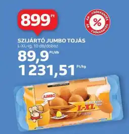 Auchan SZIJÁRTÓ JUMBO TOJÁS ajánlat