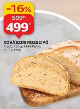 Auchan Kovászos Rozs Cipó ajánlat