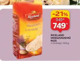 Auchan Riceland hosszúszemű rizs ajánlat