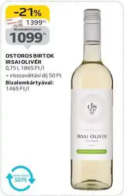 Auchan OSTOROS BIRTOK IRSAI OLIVÉR ajánlat