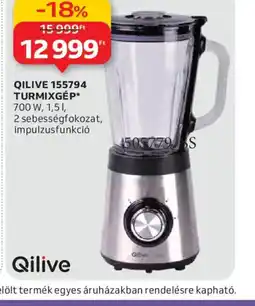 Auchan QILIVE 155794 TURMIXGÉP ajánlat