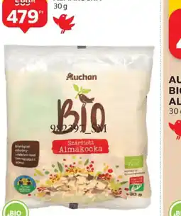 Auchan AUCHAN BIO SZÁRÍTOTT ALMAKOCKA ajánlat