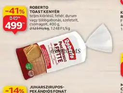 Auchan ROBERTO TOAST KENYÉR ajánlat