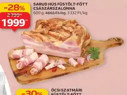 Auchan SARUD HÚS FÜSTÖLT-FŐTT CSÁSZÁRSZALONNA ajánlat