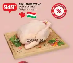 Auchan AUCHAN KEDVENC EGÉSZ CSIRKE ajánlat