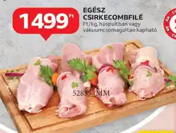 Auchan EGÉSZ CSIRKECOMBFILÉ ajánlat