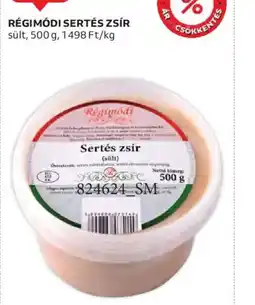 Auchan RÉGIMDI SERTÉS ZSÍR ajánlat