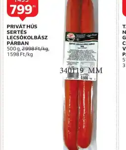 Auchan PRIVÁT HÚS SERTÉS LECSKOLBÁSZ ajánlat