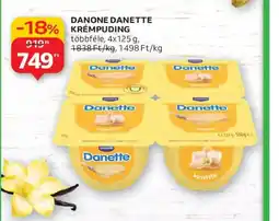Auchan DANONE DANETTE KRÉMPUDING ajánlat