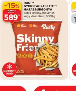 Auchan RUSTY GYORSFAGYASZTOTT HASÁBBURGONYA ajánlat