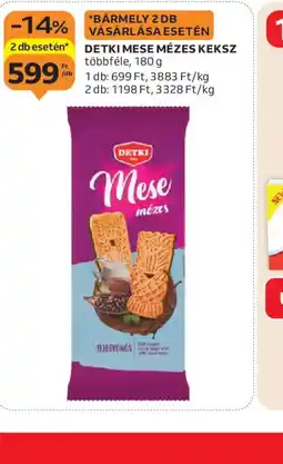 Auchan DETKI MESE MÉZES KEKSZ ajánlat