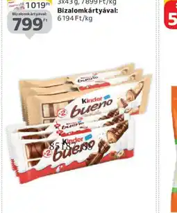 Auchan KINDER BUENO ajánlat