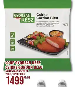 Coop Coop Gyorsan kész csirke gordon bleu ajánlat