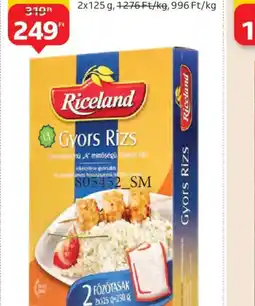 Auchan RICELAND GYORS VAGY KONYHAKÉSZ RIZS ajánlat