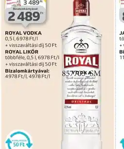 Auchan ROYAL VODKA ajánlat