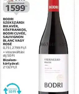 Auchan BODRI SZEKSZÁRDI BIKAVÉR ajánlat