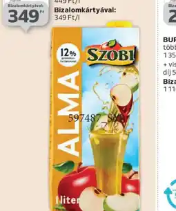 Auchan SZOBI GYÜMÖLCSITAL ajánlat