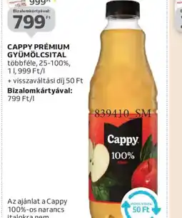 Auchan CAPPY PRÉMIUM GYÜMÖLCSITAL ajánlat