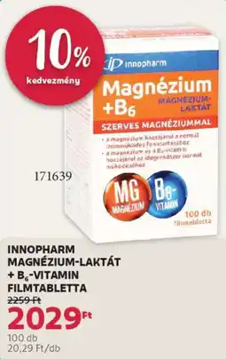 Rossmann Innopharm Magnézium-laktát + B-vitamin filmtabletta ajánlat