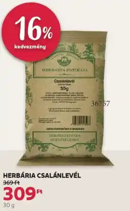 Rossmann Herbária csalánlevél ajánlat