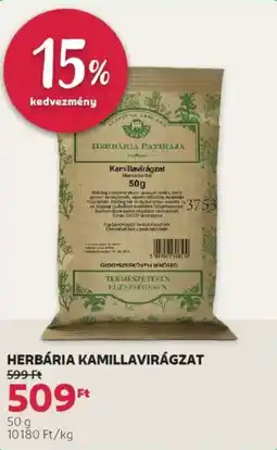 Rossmann Herbária kamillavirágzat ajánlat
